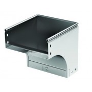 ДКС 37373KHDZ Угол CDV 90 вертикальный внеш 150/80 в комплекте с крепежными элементами и соединительными пластинами, необходимыми для монтажа, го DKC