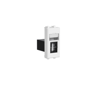 ДКС 4400301 USB 30 розетка модульная, тип А-А, Avanti, Белое облако, 1 модуль DKC