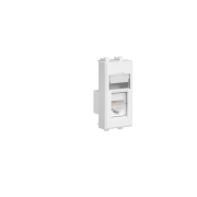 ДКС 4400311 Телефонная розетка RJ-12 модульная, Avanti, Белое облако, 1 модуль DKC