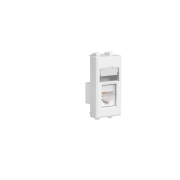 ДКС 4400391 Компьютерная розетка RJ-45 модульная, кат6 экранированная, Avanti,Белое облако, 1 модуль DKC