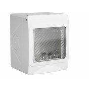 ДКС 4403932 Коробка для настенного монтажа Avanti, IP55, серая, 2 модуля DKC