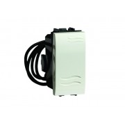 ДКС 76011BL Переключатель с подсветкой, белый, 1мод DKC