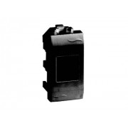 ДКС 77457N Комроз RJ45 кат5e экран, 8P8C, Brava, черн, 1мод DKC