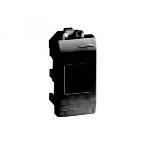 ДКС 77457N Комроз RJ45 кат5e экран, 8P8C, Brava, черн, 1мод DKC