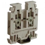 ДКС ZRN300GR RN1/2,5GR(Ex), проходной зажим 1,5 квмм серый DKC