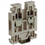 ДКС ZRN500GR RN2/4GR(Ex), проходной зажим 2,5 квмм серый DKC